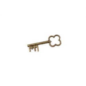 Zawieszka metalowa Charms ScrapBerry's Klucz mały, 33mm